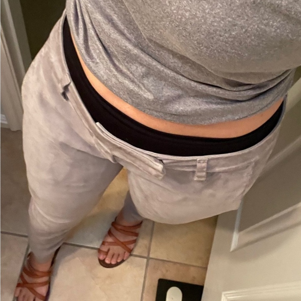 Brunello Cucinelli Leather Chino Pants